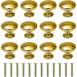 Bouton de tiroir Boutons d'armoire ronds Bouton de meuble de 30mm avec vis en alliage pour armoire tiroir cuisine - Neuf