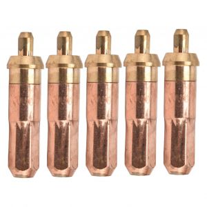 XYONG Lot de 5 embouts de coupe en acetylene, buses de soudage en laiton et cuivre, consommables pour chalumeau, accessoires - Neuf
