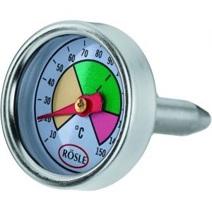 KAL-Silence Thermomètre À Couvercle, Thermomètre Pour Casseroles De La Série Silence, Plage De Température Jusqu'À +120°C, 10.5 X 5.1 X 3.1 Cm - Neuf