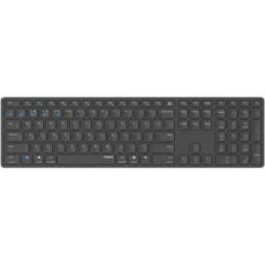 CHECARZHN--NO1-Hama E9800M Clavier Bluetooth Qwertz Allemand Gris - Neuf
