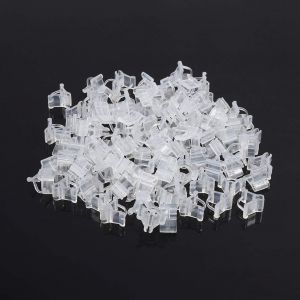 LETNERNY-Lot De 100 Mini Pinces De Greffage, Pinces De Greffage Pour Plantes, Tomates, Orchidées, Légumes, Tiges De Fleurs, Clips De Jardin En Plastique Pour Le Jardin - Neuf
