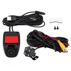 Camera De Recul Hd 1080p Pour Voiture, Enregistreur Video De Conduite, Vision Nocturne Usb, Pour Android - Neuf