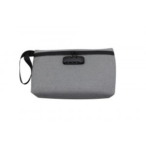 Gris Poche Zippée, Bancaire, Des Passeports, Des Photos, Des Objets De Valeur Et Bijoux De Protection Verrouillable Porte-Documents - Neuf