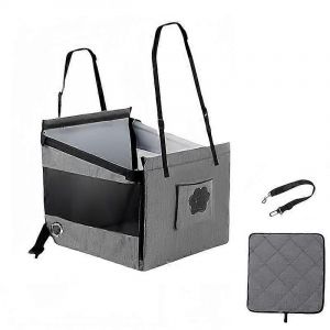 Siege Auto Pour Chien Dodge Durango 2010, Panier De Voyage, Reglable, Amovible, Tres Stable, Housse Lavable, Gris - Neuf