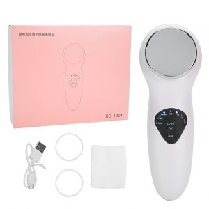Appareil De Massage Facial A Ultrasons Ems, Nettoyant Facial Electrique, Chauffant, Soins De La Peau, Appareil D'importation - Neuf