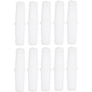CHECARZHN--NO1-10 Pièces En Plastique Tuyau Raccord Barbelé oit Égal Barbelé Épisseuse Raccord Tuyau Tuyau Joint Union Adaptateur Pour Air Eau Carburant Blanc(14-14Mm Through) - Neuf