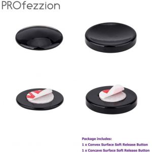 Non-Vissé Soft Déclencheur Pour Fuji Gfx50S Gfx50R X-S10 X-H1 X-T100 X-A5 X-A3 X-A10 X-A20 X-T1 Xf10 X70 Appareil Photo Avec Plat Bouton D'Obturation (Convexe & Concave Surface Kit[SHY9290894] - Neuf