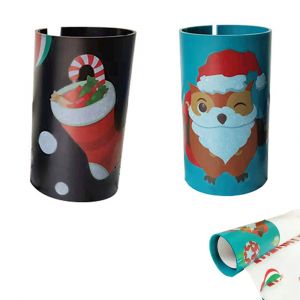 Lot De 2 Outils De D&eacute;coupe De Papier Cadeau Coulissants Pour Emballage De No&euml;l - Neuf