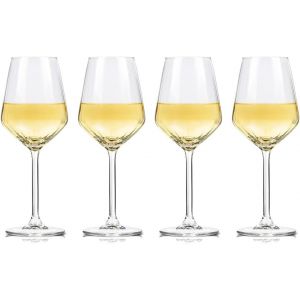 Verres À Champagne-Verrerie De 4 Pièces-Verre A Pied Pour Vin,Champagne Et Prosecco-Flute Champagne Verre-Ensemble De Verres Compatibles Lave-Vaisselle.[A32] - Neuf