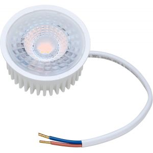 Lot De 9 Modules Led À Intensité Variable Gu10 Remplacement Plat 5 W Ip20 3000K 380Lm Spot Encastré Ampoule Blanc Chaud[AMP746908] - Neuf