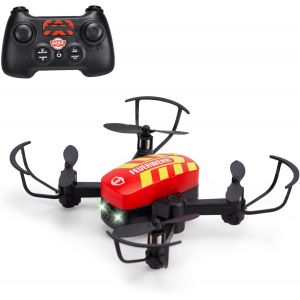 Sansh-Dickie - Rc Drone De Pompiers 12cm - Equipé D'une Télécommande Avec Fonctions De Pilotage - 201103011038-Trahoo - Neuf