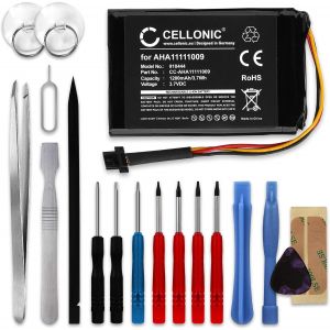 Batterie GPS Compatible avec Tomtom Go 600,Go 60,Go 6200 (1200mAh,3.7V) + kit d'outils 17pcs Batterie de Remplacement AHA11111009 FLB0813007089 VFAS - Neuf