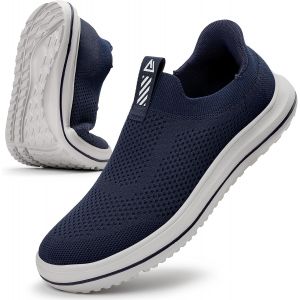 Jexnovashop-Slip On Baskets Hommes Sans Lacets Chaussures Hand-Free Chaussures De Course L&eacute;g&egrave;res Respirantes Outdoor Chaussures De Sport Loisirs Chaussures De Course Sur Route - Neuf