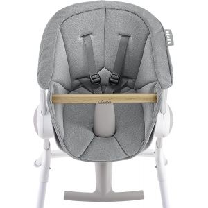 Coussin Pour Chaise Haute B&eacute;b&eacute;, Compatible Chaise Haute Up And Down, Ergonomique, Ultra Confortable, Pratique, Facile D'entretien, Grey - Neuf