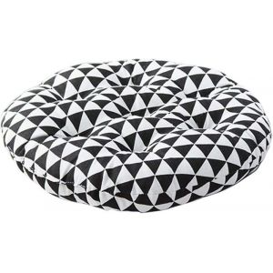 Coussin De Méditation Rond Ergonomique ¿ Siège De Yoga Confortable Pour La Maison Et Les Voyages, Coton Doux Et Lin, Entretien Facile, 42 X 42 Cm - Neuf