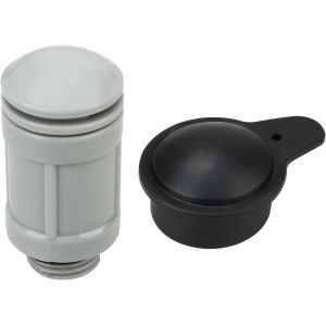 Valve de jet d'air et bouchon de valve de jet d'air pour entrée de piscine hors sol Intex,bouchon de valve de piscine compatible avec 26165EH,26167EH,26175EH,26183MW,26191CA,26191EH, - Neuf