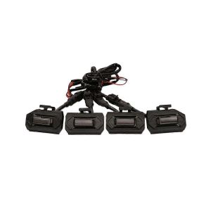 4pcs voiture led lumières avant lampe externe fumée accessoires de voiture - Neuf