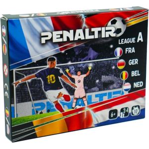 Mdy-Ac Edition Sarl - Penaltir - League A - France/Allemagne/Belgique/Pays-Bas - Jeu De Cartes - Jeu De Société - 2 Joueurs/+ - Anticipation/Stratégie/Mémoire - Pour Les Amateurs De Football De Tous - Neuf