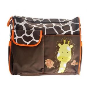 Sac À Langer Bébé Girafe Orange - Neuf