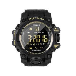 Montre Podomètre Bluetooth Pour Homme - Modèle Exe 16s - Suivi Sportif Intelligent Et Notifications - Neuf