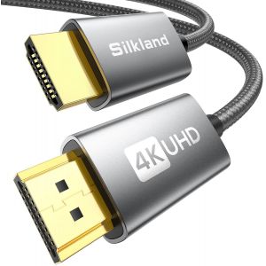 CFRY-Câble HDMI 4K 50m, Câble HDMI 2.0 4K HDR, Supporte 4K@60Hz, 2K@144Hz, ARC, 3D, 1080P, Ethernet, Prise HDMI - Neuf