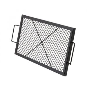 Grille de Cuisson Rectangulaire 81x38 cm-Duoku-Grille de Barbecue en Acier-Charge de 20 kg Mat&eacute;riel Ustensile-avec Marque en X - Neuf