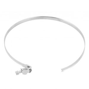 Collier de conduit de ventilation Collier de fixation de conduit de ventilation en acier inoxydable Accessoire de ventilateur125165mm - Neuf