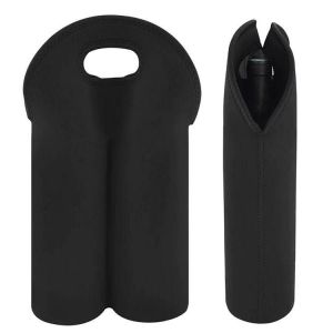 Housse De Protection Pour Bouteille De Vin Noire, En Néoprène, Pour Protéger Le Porte-Bouteille Isotherme - Neuf