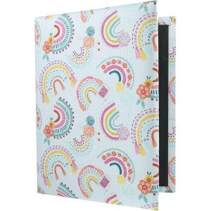 Quilter's 4 In 1 Multi-Mat, Tapis De D&eacute;coupe, Tapis Antid&eacute;rapant, Tapis De Repassage, Feuille De Marquage De Motifs, 30 X 24 Cm, Arc En Ciel - Neuf