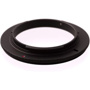 Bague d'inversion Macro pour Objectif de diamètre 67MM. Coupleur Macro. Compatible avec Canon EOS 2000D 4000D 200D 800D 80D 6D Mark II 6D 7D Mark II 5D Mark IV EOS-1D X Mark II 5DS R 5DS - Neuf