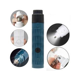 Lime &Agrave; Ongles Led Pour Chiens &iquest; Toilettage Indolore Et S&ucirc;r Pour Chiens Et Chats, Rechargeable Par Usb, Silencieux, 2 Vitesses, Outil De Soin Des Ongles Sans Cruaut&eacute; - Neuf