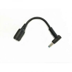 Câble adaptateur convertisseur de chargeur d'alimentation CC 7,4 mm femelle vers 4,5 mm mâle compatible HP Dell - Neuf