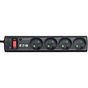 KALANKA-Multiprise/Parafoudre - Protection Strip 4 FR - PS4F - 4 prises FR - Noir - Neuf