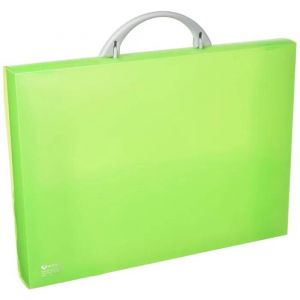 Mallette scolaire - Grafopl&aacute;s - ColorGraf - Vert - PP - 345x245x40 mm - Neuf