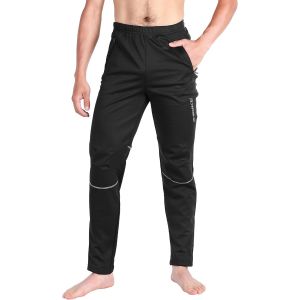 Subzonal-Pantalon Vtt Homme Polaire Hiver Chaud Coupe Vent Impermeable Sport De Plein Air Velo Cycliste Ski Jogging Randonn&eacute;e - Neuf