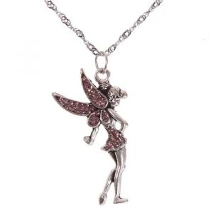 Collier Avec Pendentif F&eacute;e Du Jardin Magique - Neuf