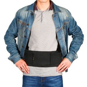 Etui Elastique Pour Ceinture Ventrale, Pour Pistolet Dissimule, Avec Pochette Pour Chargeur - Neuf