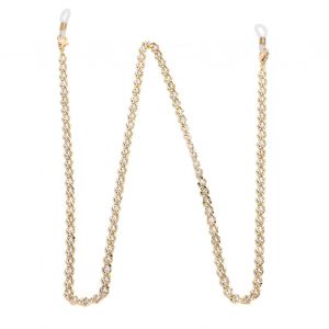 Chaine De Lunettes De Soleil Decorative En Metal Anti-Perte, Elegante Et Tendance - Neuf