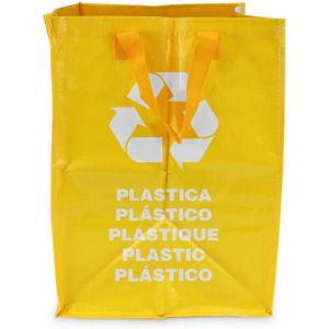 - 44L Sac Tri Selectif Avec Poign&eacute;e - Sacs De Recyclage Durables. Robuste, Pratique Et Facile &Agrave; Nettoyer Et &Agrave; Transporter - Poubelle De Recyclage Durable, Poubelle Tri S&eacute;lectif - Neuf