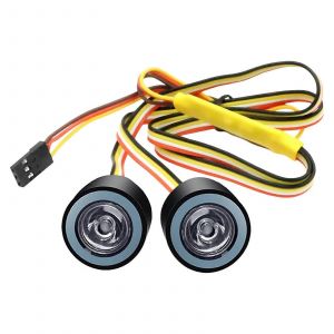 RC RGB LED Light Kit Angel Eyes Phare pour 1/10 RC Crawler Cars Traxxas TRX-4 RC Mod&egrave;le de voiture Pi&egrave;ces Accessoires pour enfants - Neuf