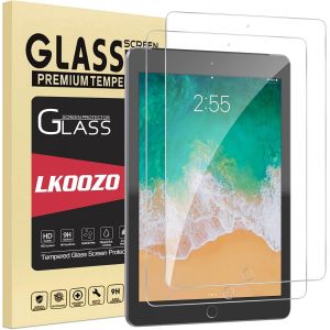 LORANKA-Lot de 2 Protection &Eacute;cran pour iPad 9,7"" (Mod&egrave;le 2018/2017, 6&egrave;me/5&egrave;me G&eacute;n&eacute;ration), iPad Air 2 / Air 1 et iPad Pro 9,7 Pouces Verre Tremp&eacute; avec HD Clair Transparent, Duret&eacute; 9H - Neuf