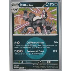 Carte Pok&eacute;mon - Ixon De Galar - 132/217 - Reverse - H&eacute;ros Transcendants - Neuf