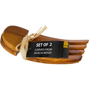 Kalanka-Housewares 1104586 Fourchette &Agrave; Salade En Bois D'acacia - Neuf