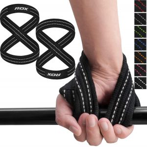 Figure 8 Sangle,Sangle Musculation Gym Levage Support De Poignet Bandage Fitness Lifting Straps Entraînement Bodybuilding Haltérophilie Gymnastique Unisexe Hommes Femmes Maison Entraînements.[B214] - Neuf