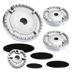 Brûleur Universel Couronne Chapeau De Flamme Four,Cuisinière,Plaque De Cuisson À Gaz Pour ,Brûleur À Flamme,Couronne S'adapte À Tous Entre S - Neuf