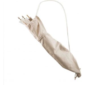 Carquois Medieval Retro En Toile Avec Lacets, Carquois Tisse A La Main De Style Sangle, Sac De Rangement Leger Et Portable Pour Arc Et Fleches - Neuf