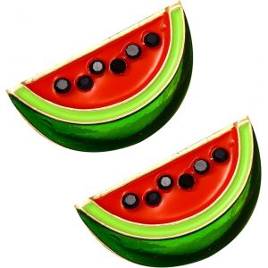 Kjdal-Lot De 2 Broches Past&egrave;que En &Eacute;mail Past&egrave;que Broche Past&egrave;que Broche En &Eacute;mail Past&egrave;que Broche Past&egrave;que Broche Past&egrave;que Broche,Acier Inoxydable - Neuf