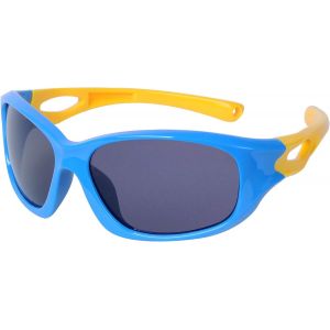 Ershi-Lunettes De Soleil Enfant Polarisées Sport + Cordons À Lunettes + Étui À Lunettes, Uv400 Ultra Léger Flexible Cadre Pour Gar[726] - Neuf
