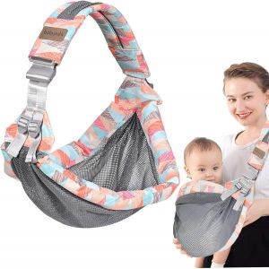 Kalanka-Porte-Bébé Côté Bébé, Porte-Bébé Enveloppant Réglable Et Respirant, Koala Babycare Echarpe De Portage, Porte Bebe Epaule, Écharpe De Porte-Bébé Portable Pour Bébés De 3 À 36 Mois - Neuf