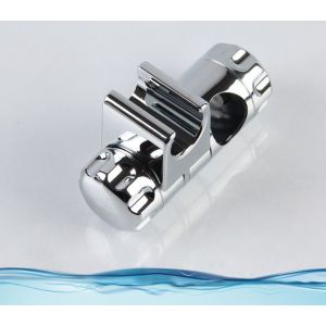 Accessoires de salle de bain à domicile support de douche support fixe tige murale tige de douche réglable support de douche à main - Neuf